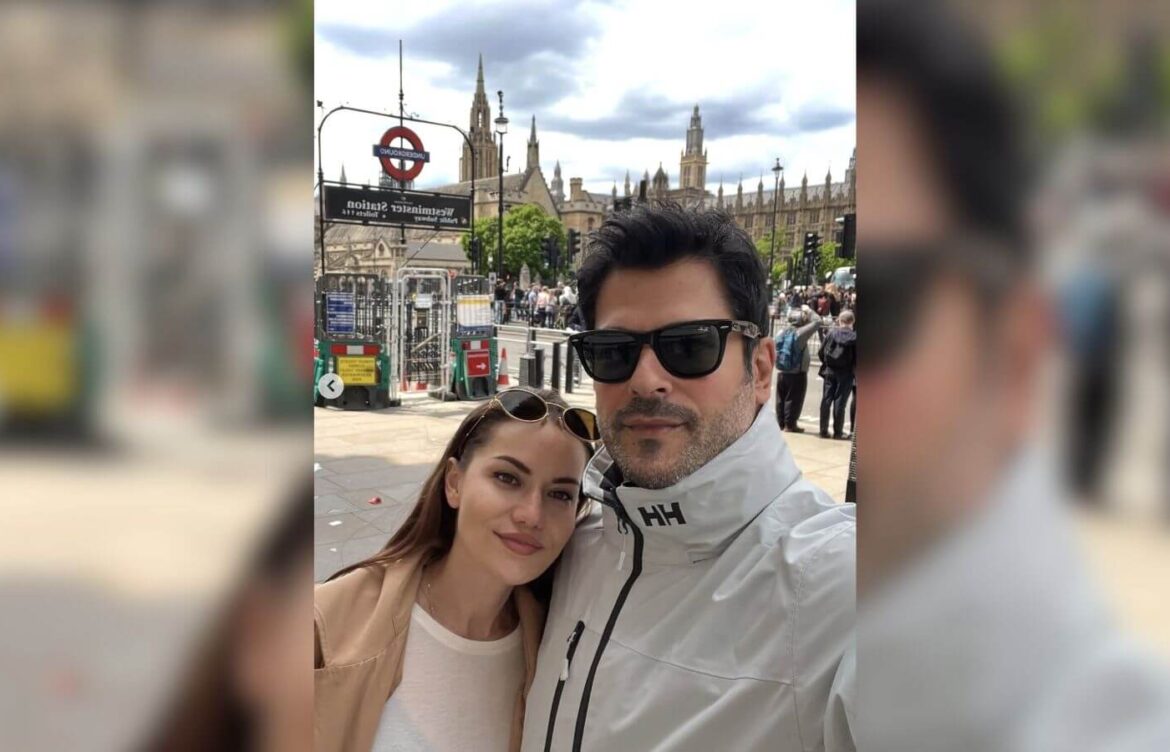 Burak Özçivit’ten Ailece Saadeti Pozları: Fahriye Evcen ve Çocuklarıyla Göz Kamaştırdı