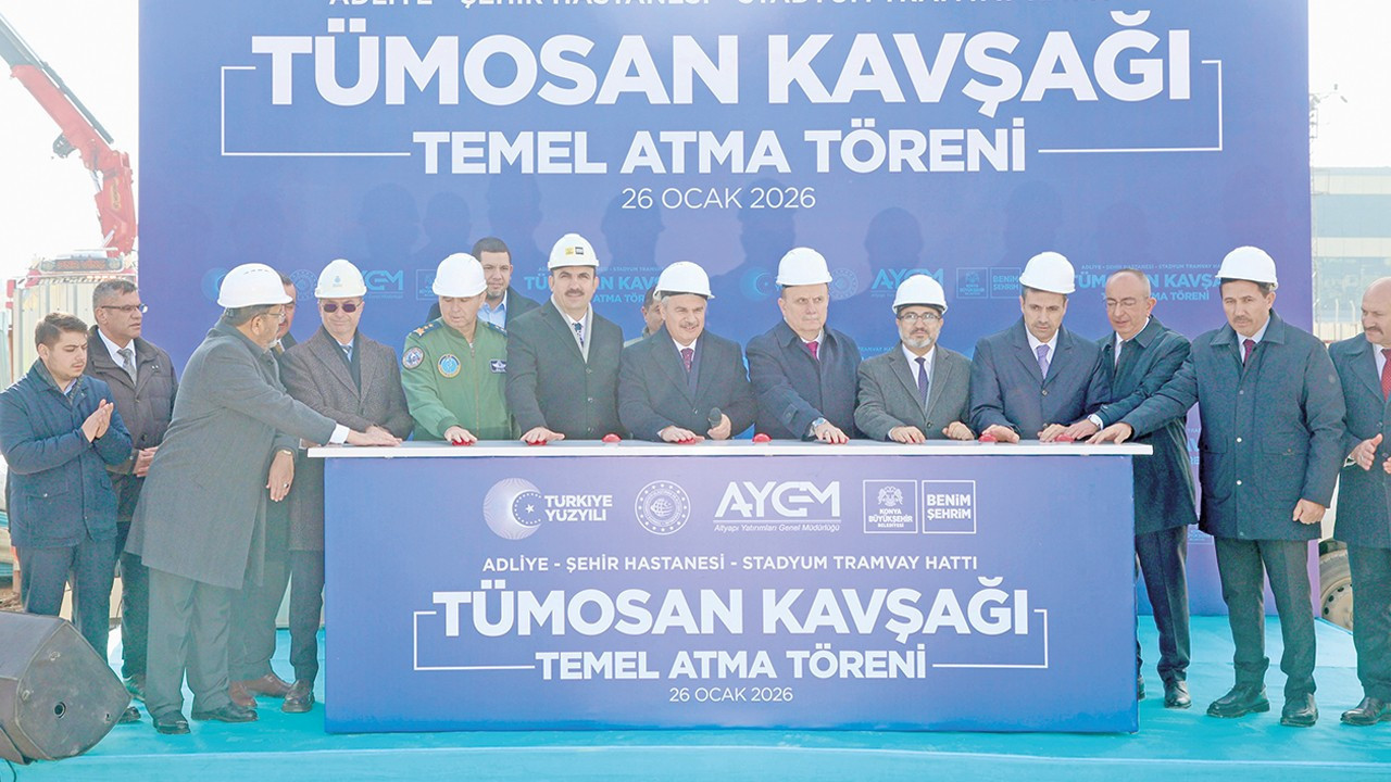 Konya’da 2027’ye kadar 21.1 km ray hattı tamamlanacak