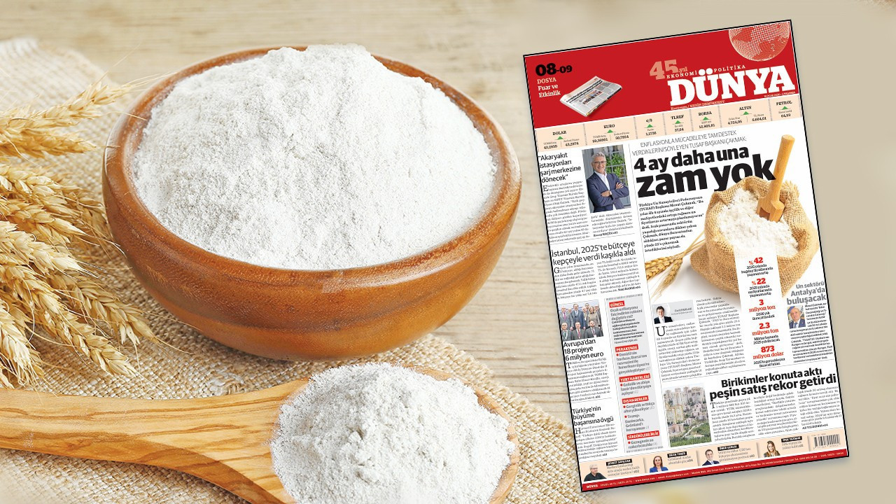 TUSAF Başkanı Mesut Çakmak: Maliyet artışına katlanacağız, 4 ay daha una zam olmayacak