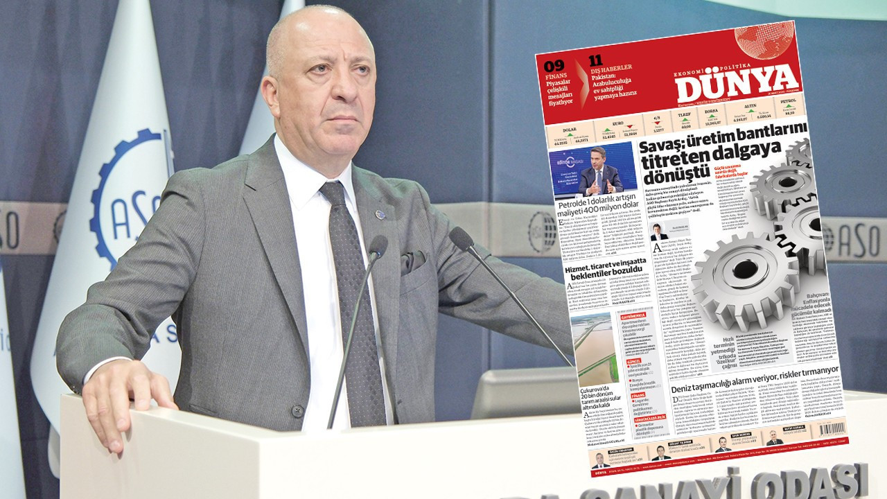 ASO Başkanı Seyit Ardıç: Güçlü savunma sınırda değil, fabrikalarda başlar