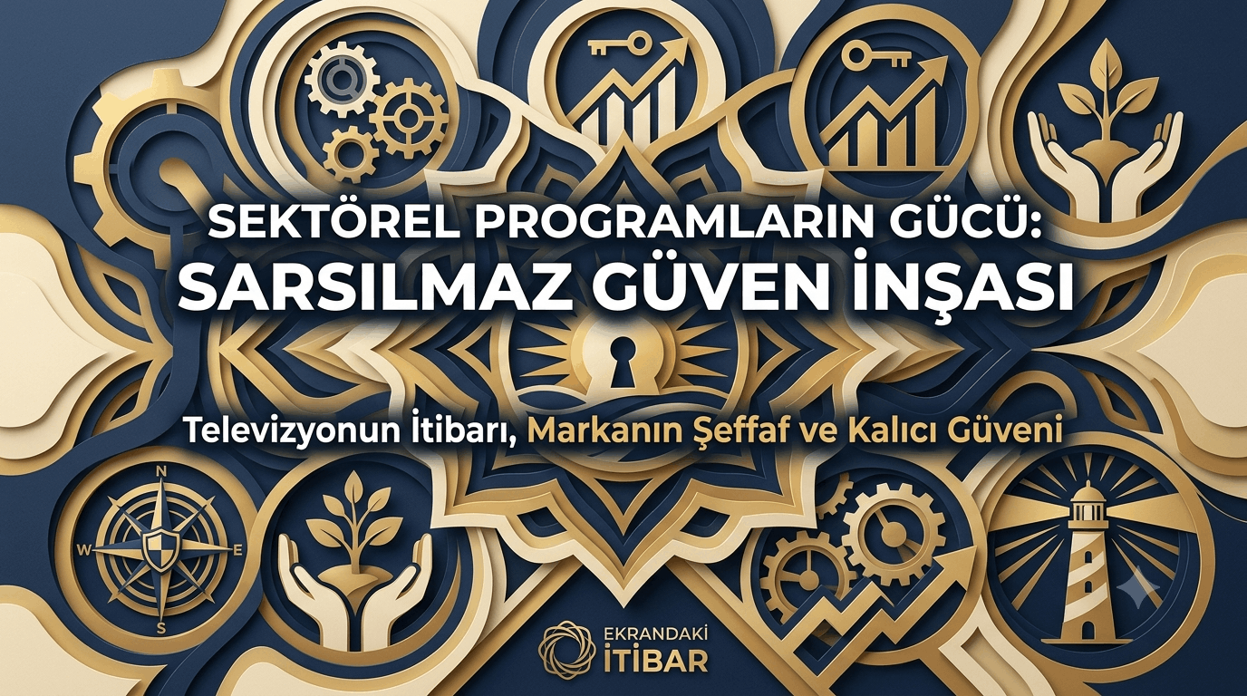 Ekrandaki İtibar: Sektörel Programların Yarattığı Güven Unsuru