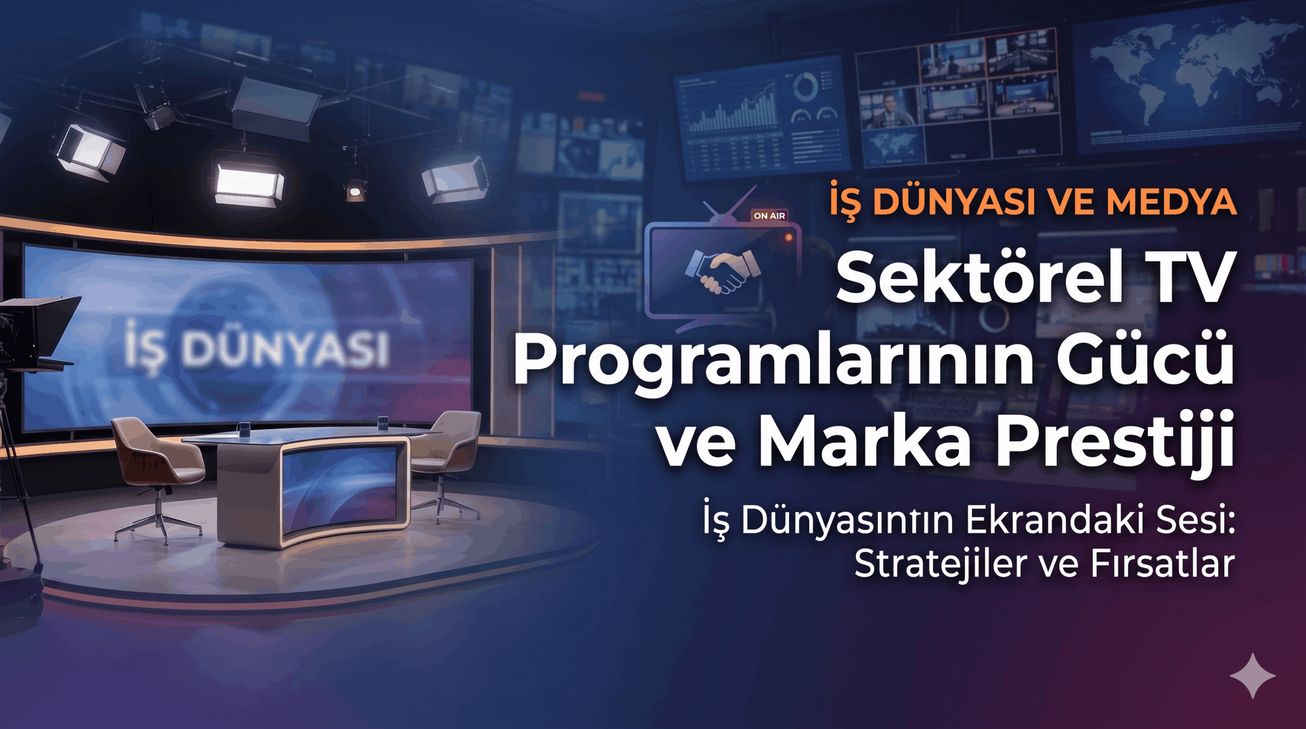 İş Dünyasının Ekrandaki Sesi: Sektörel Televizyon Programları ve Marka Gücü