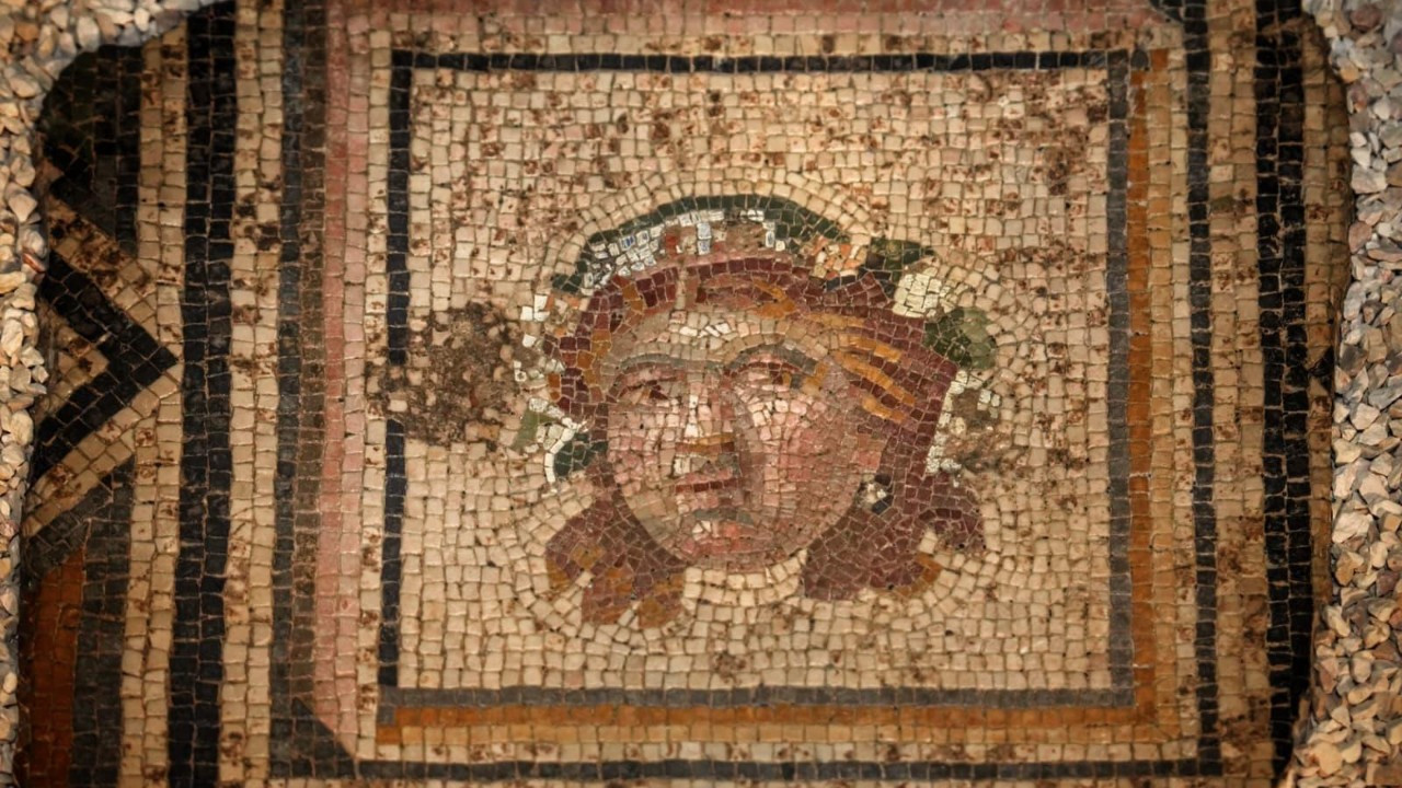 ABD’den iade edilen Zeugma mozaik paneli evine kavuştu