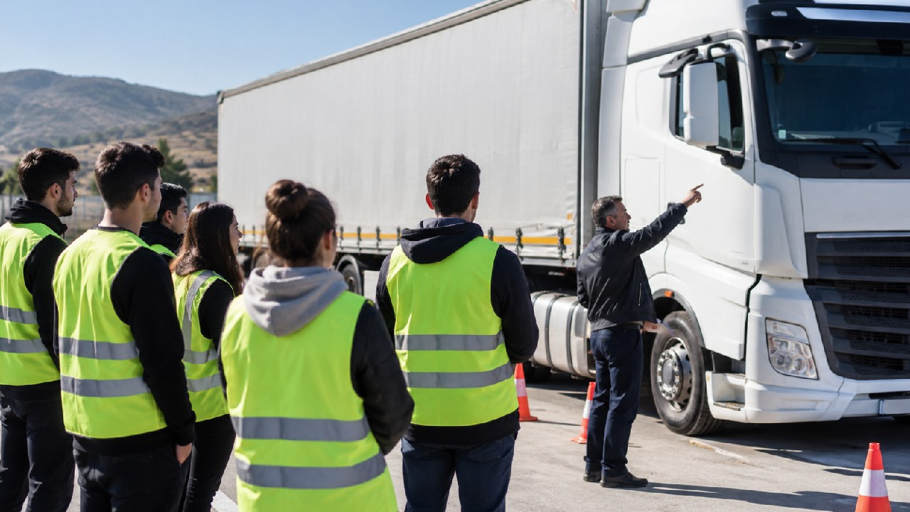 Üniversite mezunu TIR şoförleri geliyor